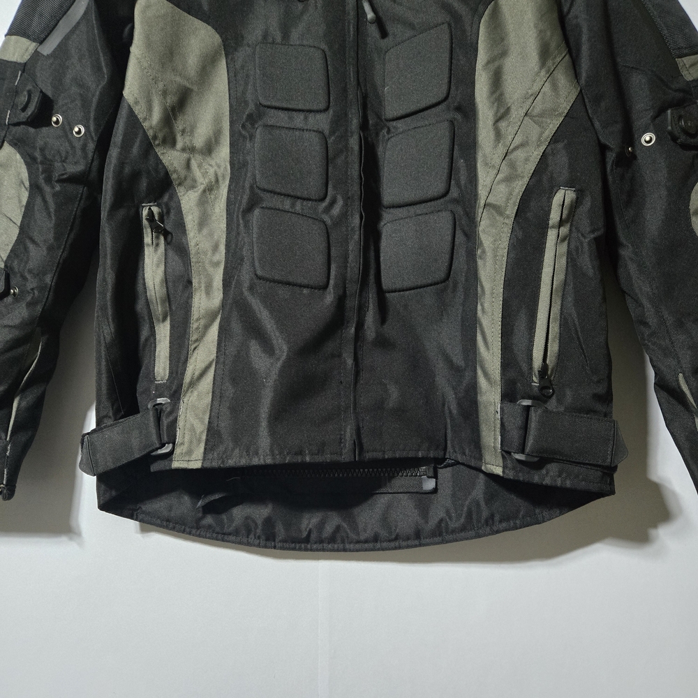 ILM Motorcycle Riding Jacket Men's Size S Black & Gray Jacket NWT - Picture 7 of 13